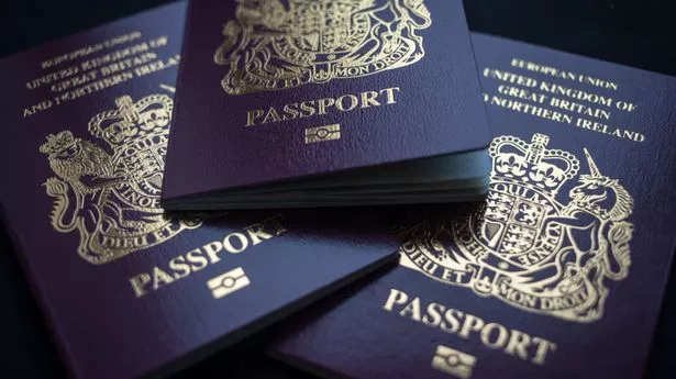 Client’s British passport after UK citizenship approval